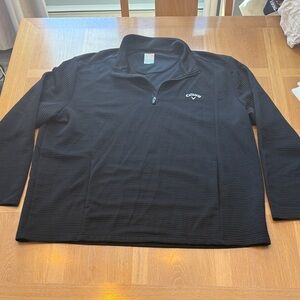 Callaway Golf Black Long Sleeve Pullover